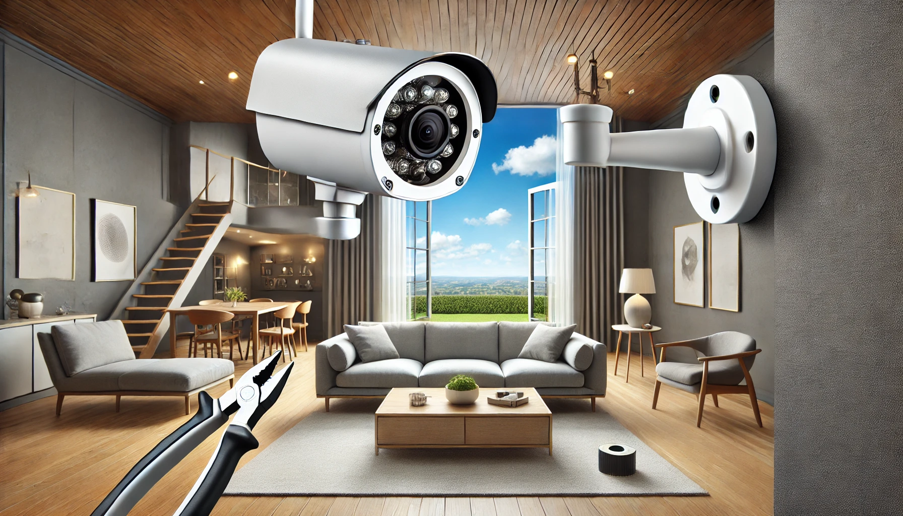 Improving Your Home IP Camera/ CCTV to Wide Angle View
